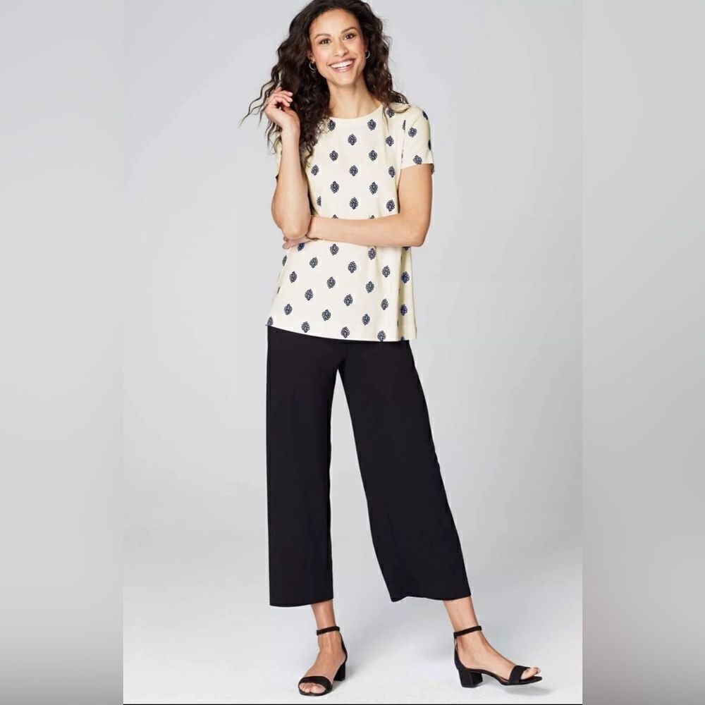J.Jill Wearever Collection Short Sleeve Tee